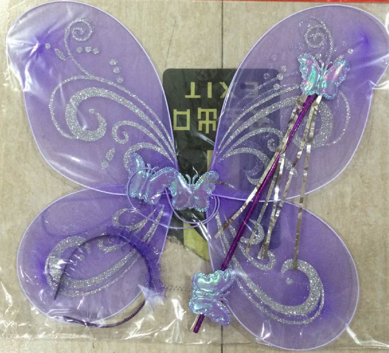 蝴蝶翅膀 玩具 节日用品