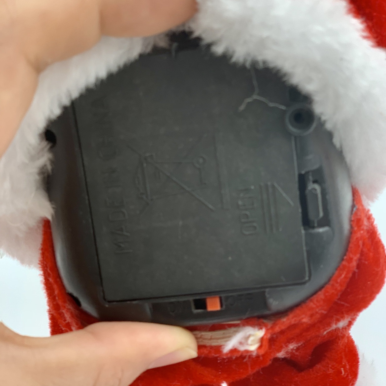 A 30-centimeter rotating guitar dancing Santa Claus Item Picture