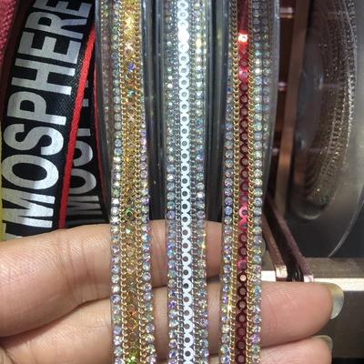 T Hot Drill Glitter Ribbon Decorative Clothing Accessories