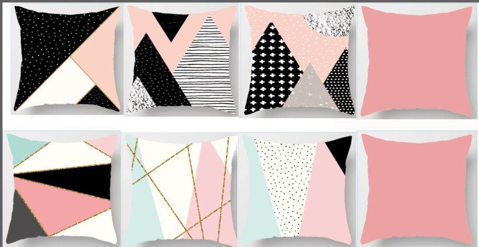 Super soft digital print fashion pillow 3 thumbnail