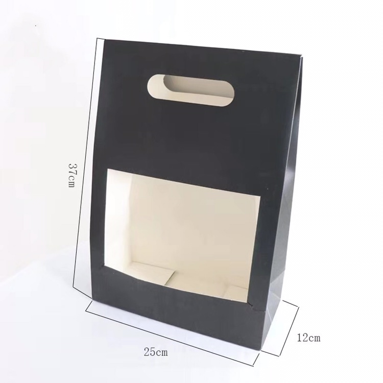 Black window bag