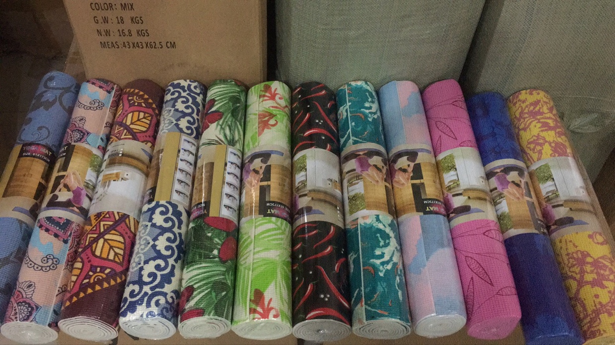 Printed yoga mat 4MM