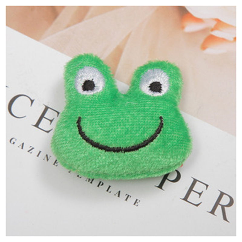 毛绒卡通青蛙宝宝鞋袜，胸针，固定器，服装等配饰细节图
