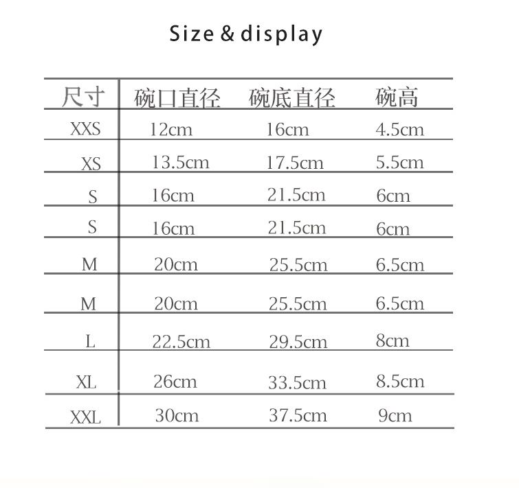 厂家直销现货宠物不锈钢碗 宠物食具 狗碗 狗盆 宠物用品 宠物碗详情图4