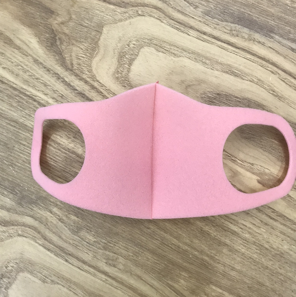 小童儿童纯色海绵口罩防晒防尘有弹性可水洗粉色【外贸专供】民用民用民用民用细节图