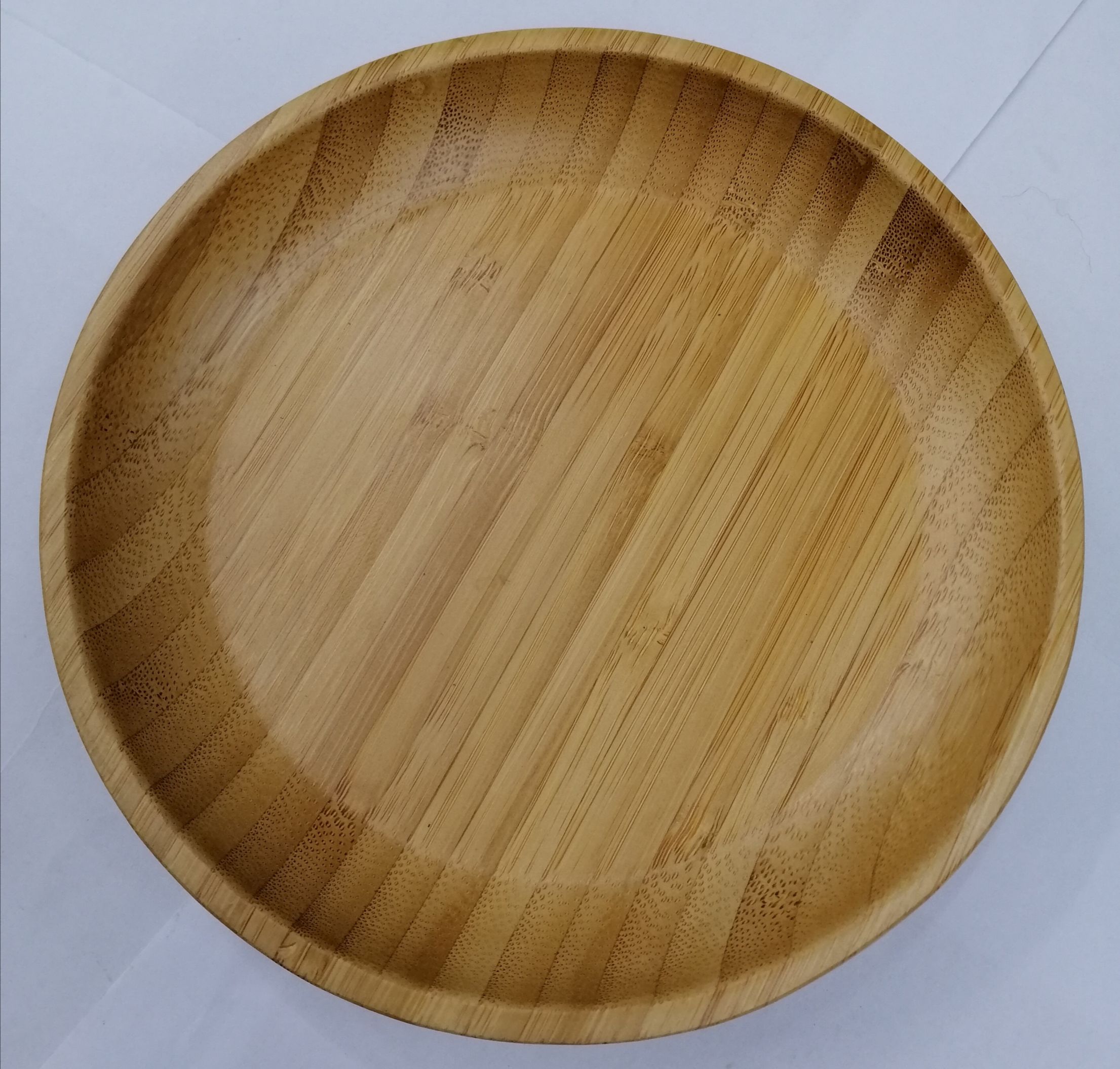 Bamboo round bowl bamboo fruit bowl nut bowl Nordic household environmental friendly