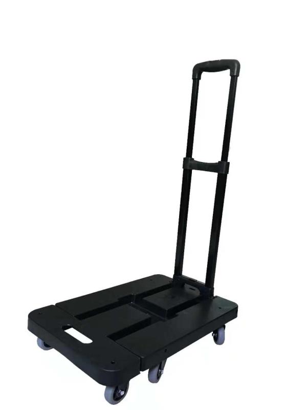 The handrail can hold luggage, shopping carts and transporters Application Scenario