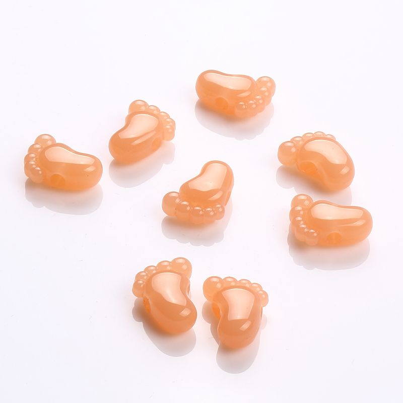 果冻亮油小脚丫直孔14MM详情图5