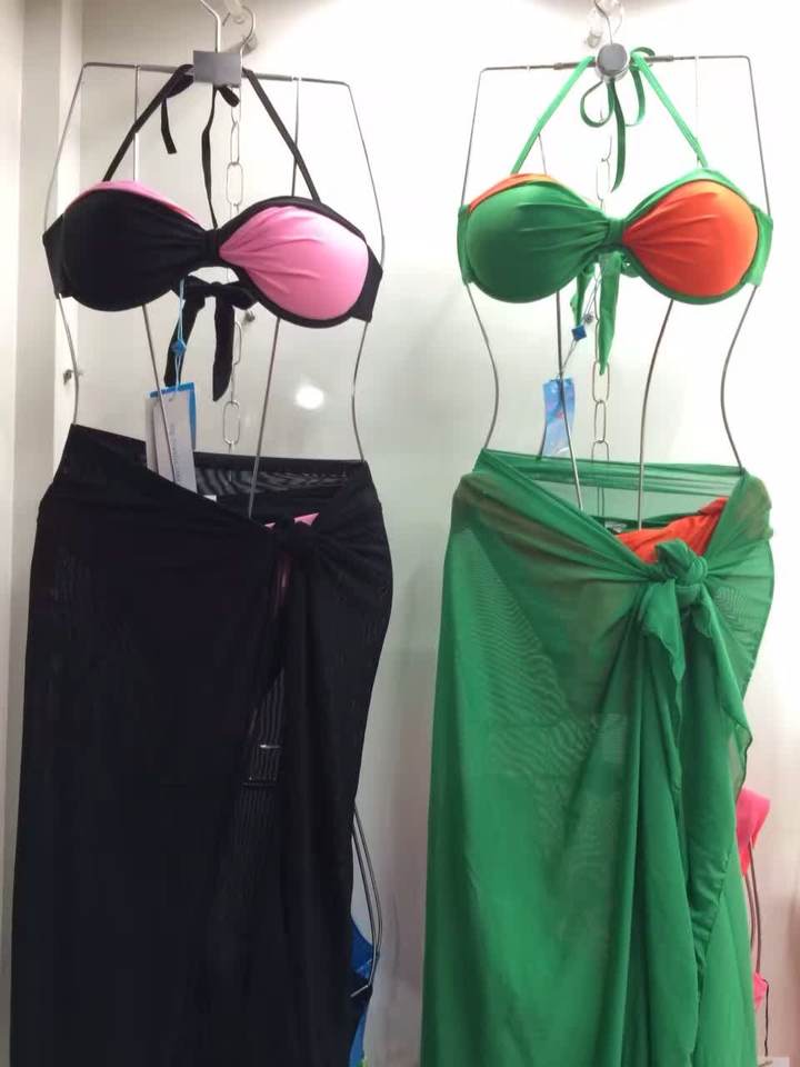 三件套比基尼绑带