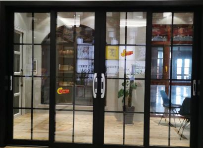 Feiyu Brand Modern Simple Style Yijia Series Sliding Door full figure