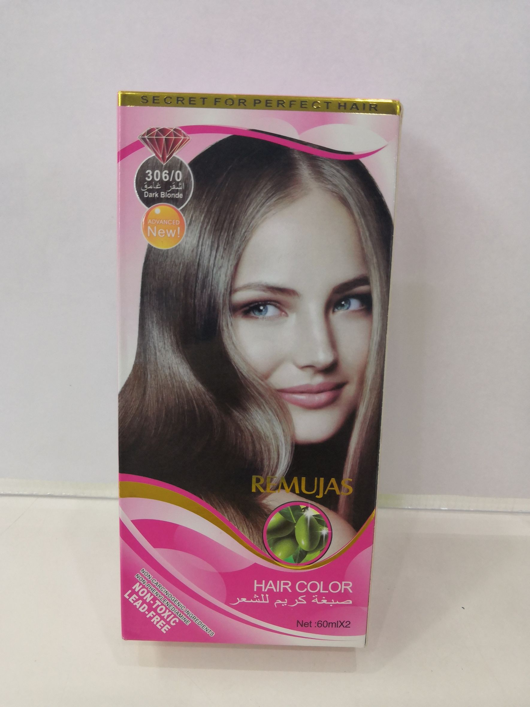 Dark Blonblonde306/0 60ml*2 powder compact REMUJAS Hair dye cream
