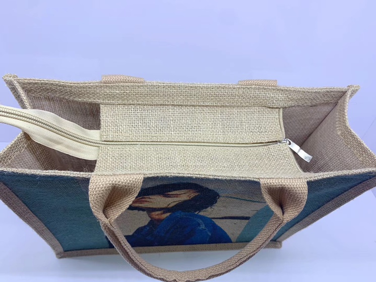 Jute Gift Bag Shopping Bag Specification drawing