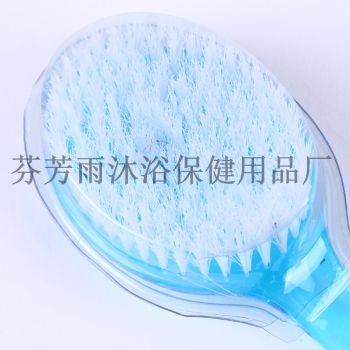 Multi-Color Shower Brush Back Scrub Shower Brush Long Handle Soft Hair Skin Friendly Extended Handle Bath Brush Adult Toiletries Application Scenario