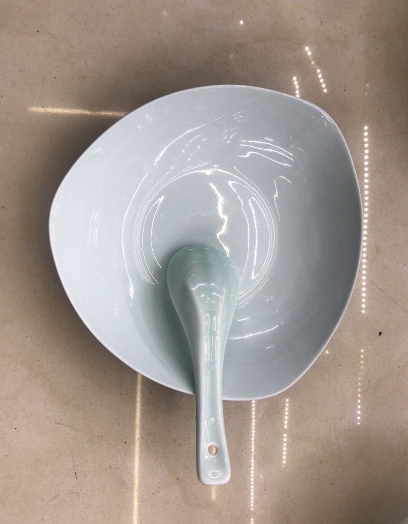 Home/Hotel Celadon Dish Series Specification drawing