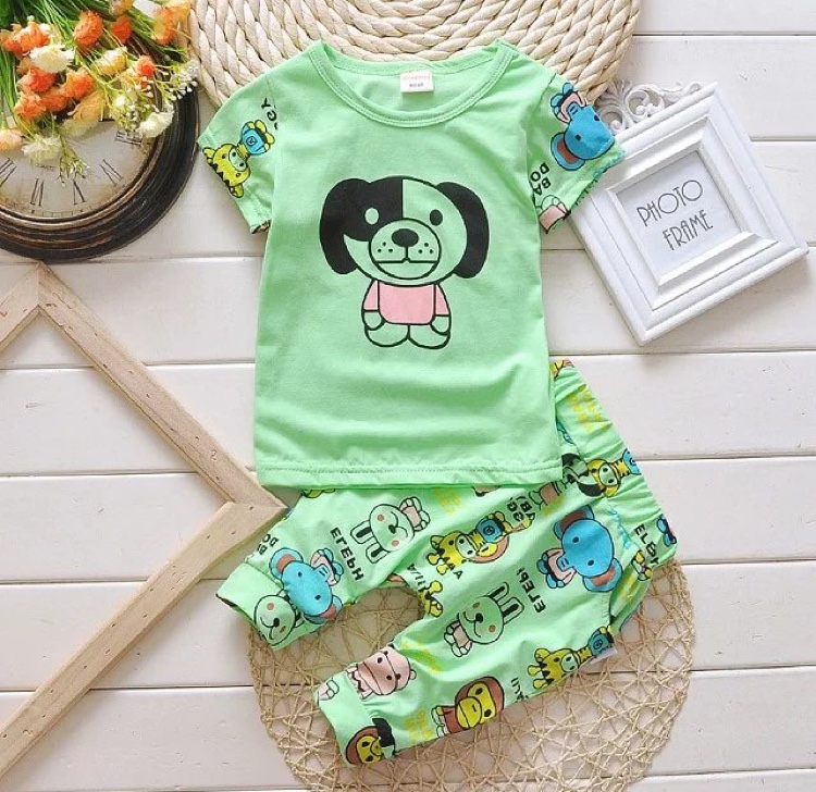 Puppy short sleeve suit thumbnail
