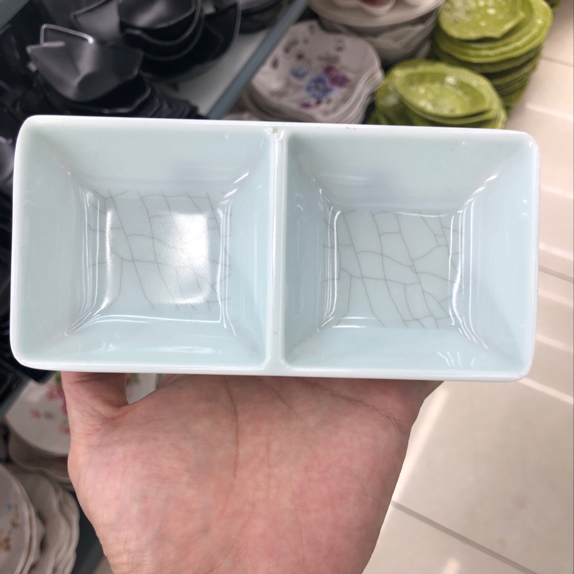 Ice cracked double plate thumbnail