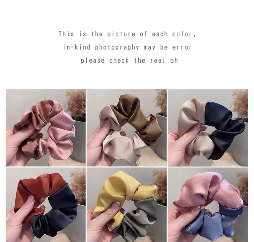 Hot style satin double sausage plait hair accessory thumbnail