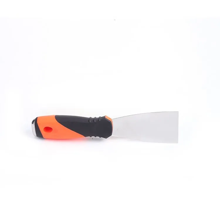 Discoverer's tools: Orange and black plastic-handled stainless steel putty knife 2-inch Wall Scraper detail image 4