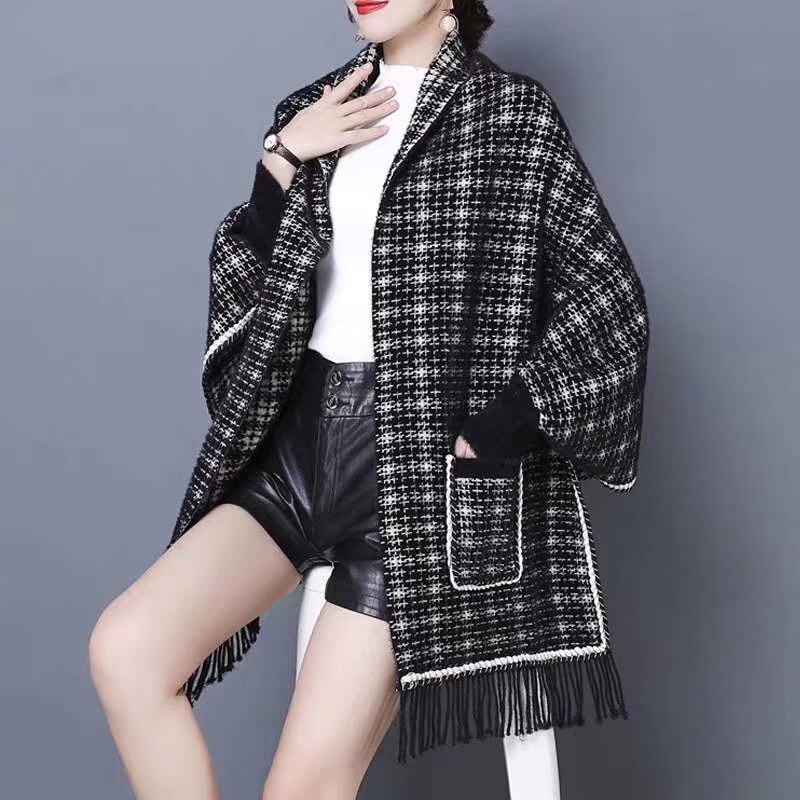 仿貂黑色衣服