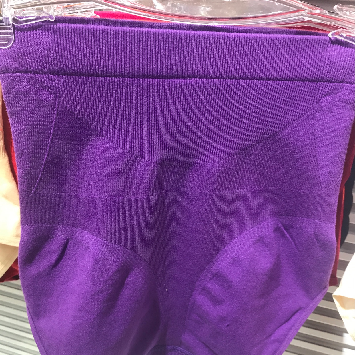 Seamless Jacquard Belly Lift Panties Specification drawing