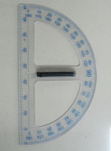T007 transparent protractor