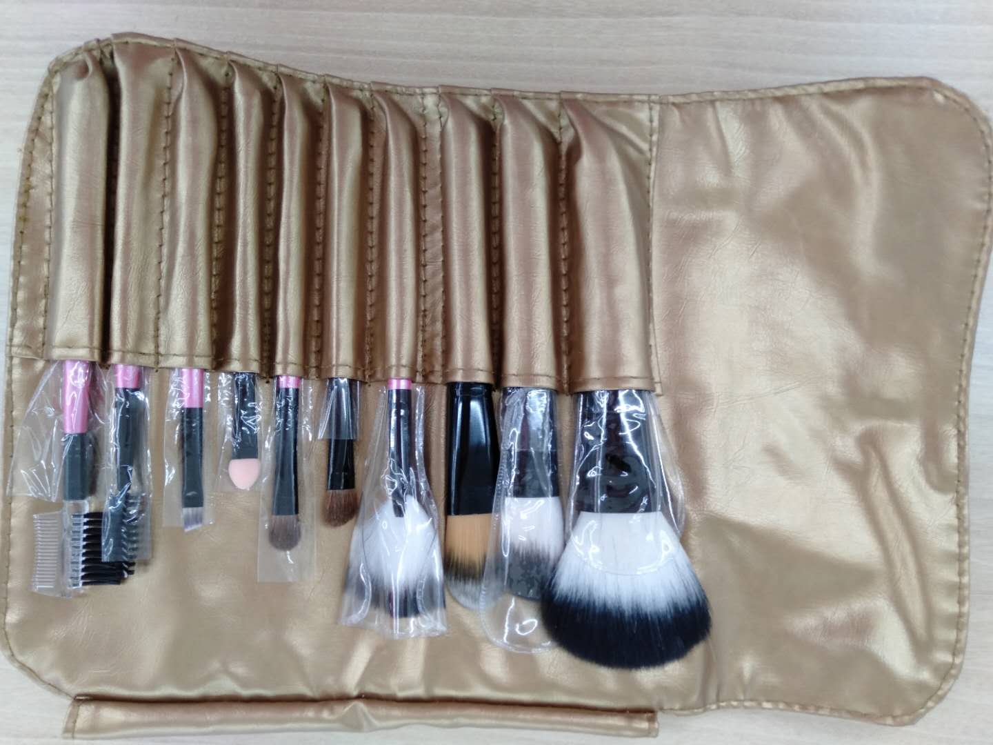 10 sets of makeup brushes, blush brush eyebrow comb dual brush eyebrow brush eye shadow brush