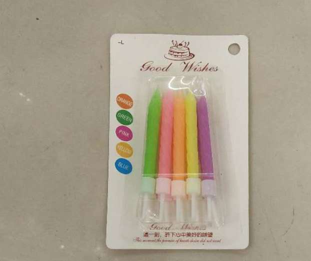 Birthday candle Romantic disposable threaded candle thumbnail
