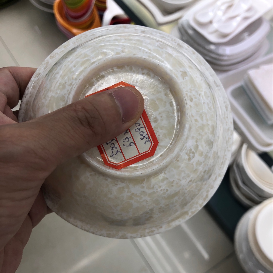 Marble rice bowl Specification image