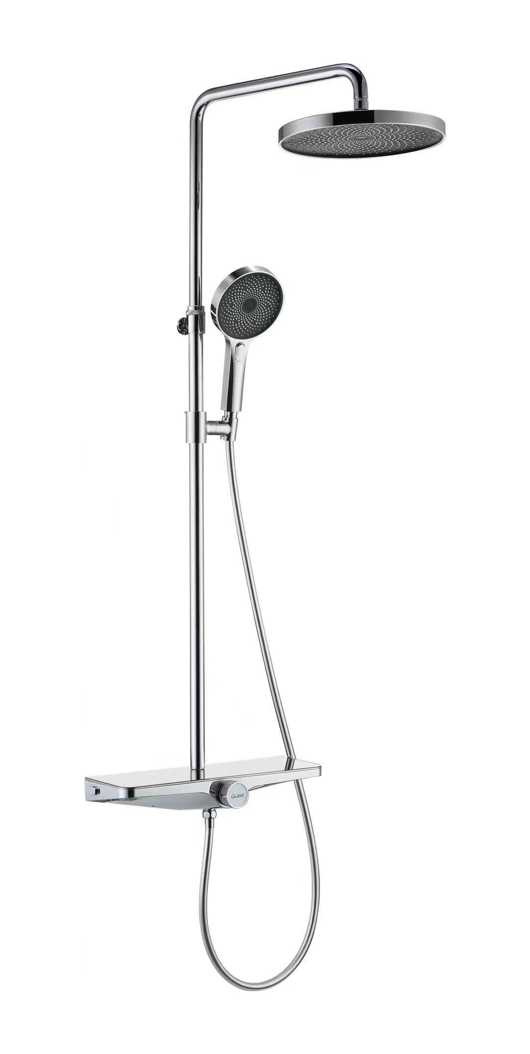 The Gubide pure copper Hansgrohe GD9371 constant-temperature showerhead with cloud and rain technology details Picture