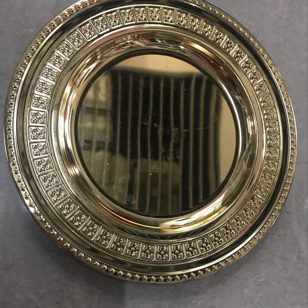 30cm gold lace plate thumbnail
