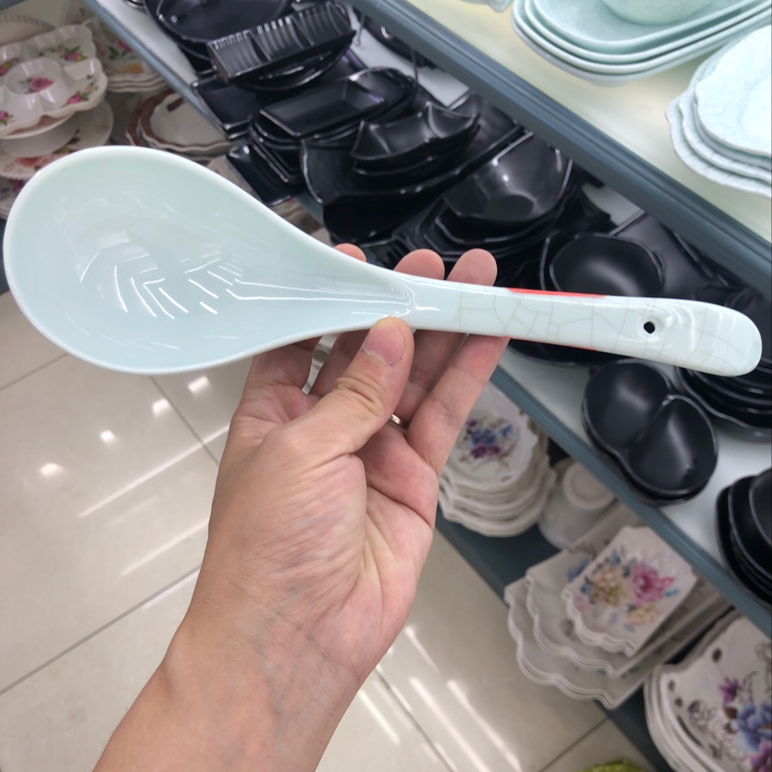 Ice crack soup spoon thumbnail