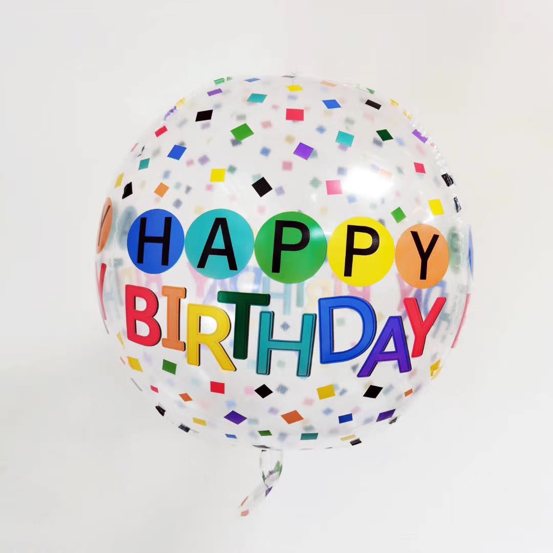 Bola de cumpleaños 4D