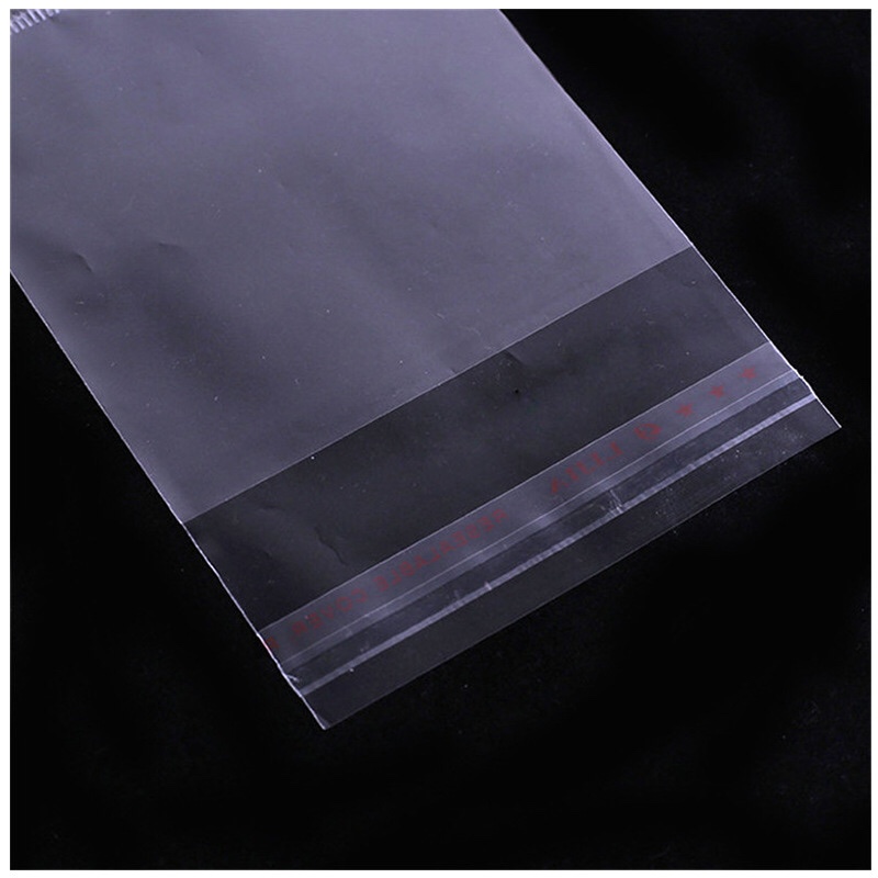 Packaging bags: BOPP film self-adhesive bag, transparent bag mask, 11*32CM Application Scenario