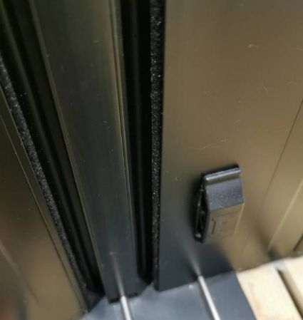 Feiyu Brand Modern Simple Style Yijia Series Sliding Door Specification drawing