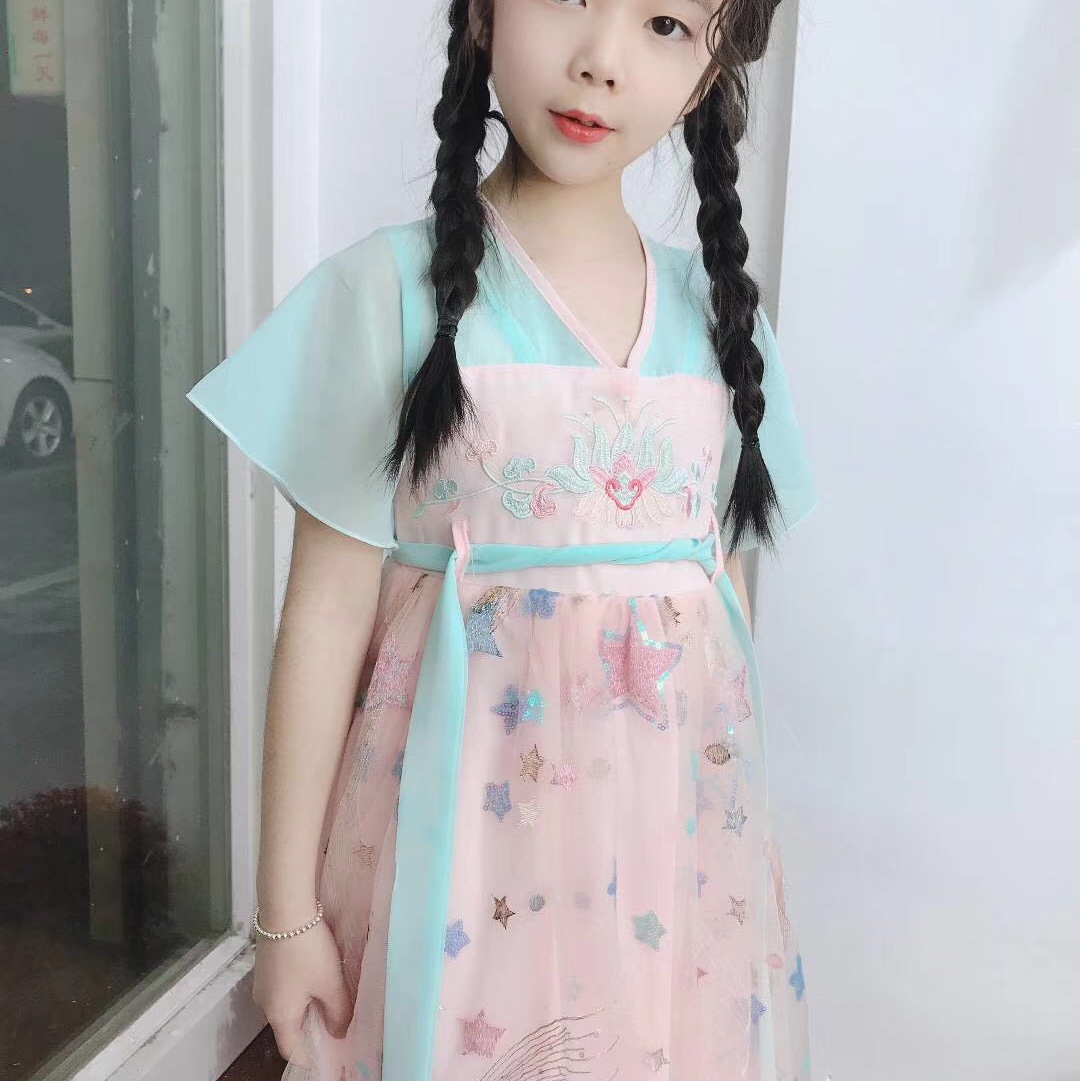 汉服公主裙细节图