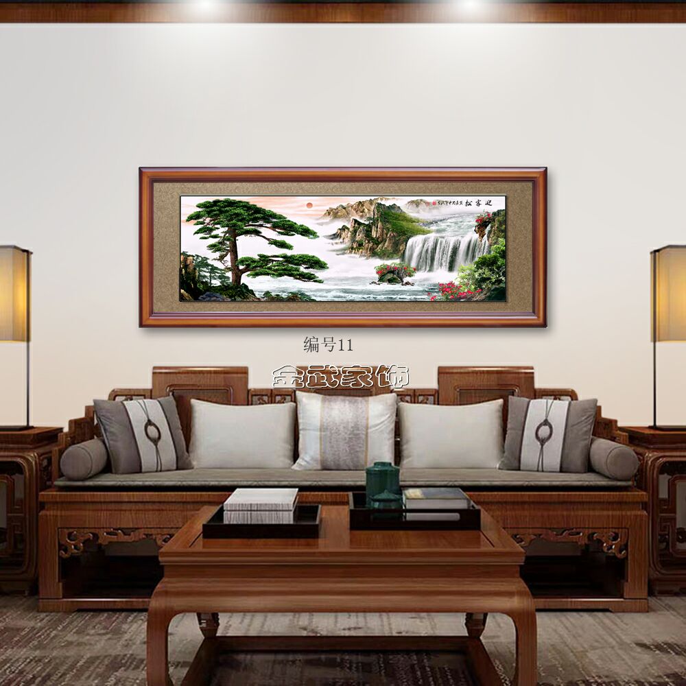 Chinese Home Decoration Seven Color Baking Paint Hot Gold Arts And Crafts Office Hotel Opened Housewarming Congratulations Wedding Gifts Big Picture details Picture