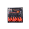 Discoverer's tools: Orange and black plastic-handled stainless steel putty knife 2-inch Wall Scraper Specification image