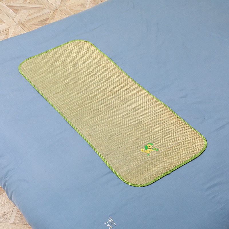 单人座1米8沙发用双面地毯草席枕头婴儿床午睡席子幼儿园垫透气夏