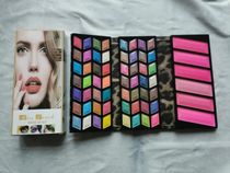8836: Medium fold: arrow *2+6 multi-color eye shadow wallet