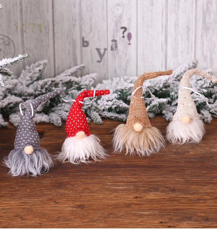 Christmas With Lights Forest People Christmas Decoration Pendant Small Lights Glow Festive Home Decoration Hanging Ornaments undefined