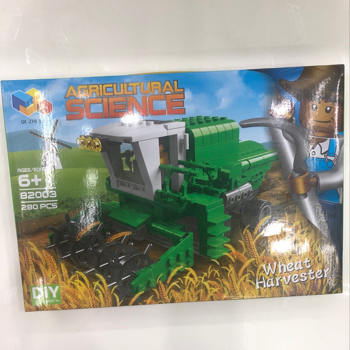 积木农业收割机