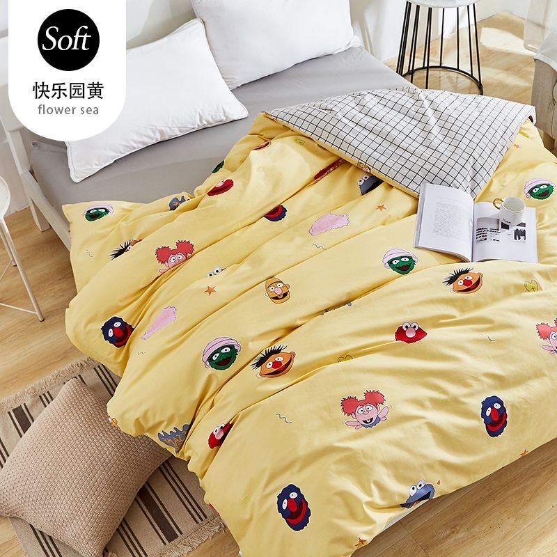 Cotton Cotton Children's Cartoon Pattern Single Bed Cover Bed Cover 3