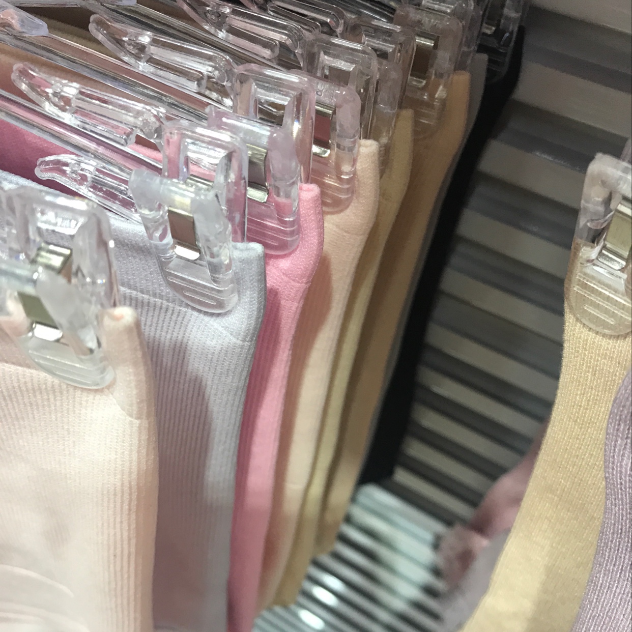 Cotton Seamless High-Waisted Belly Pants details Picture