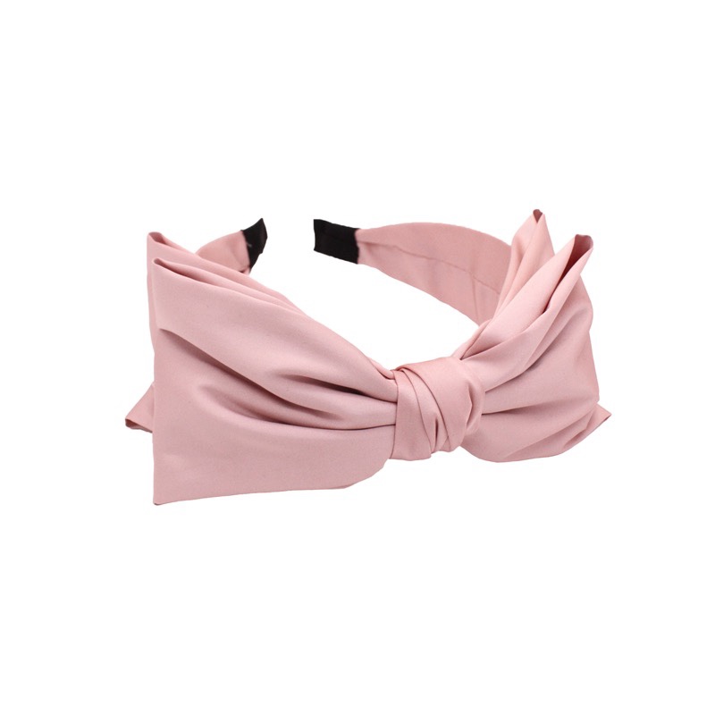 Satin headband powder