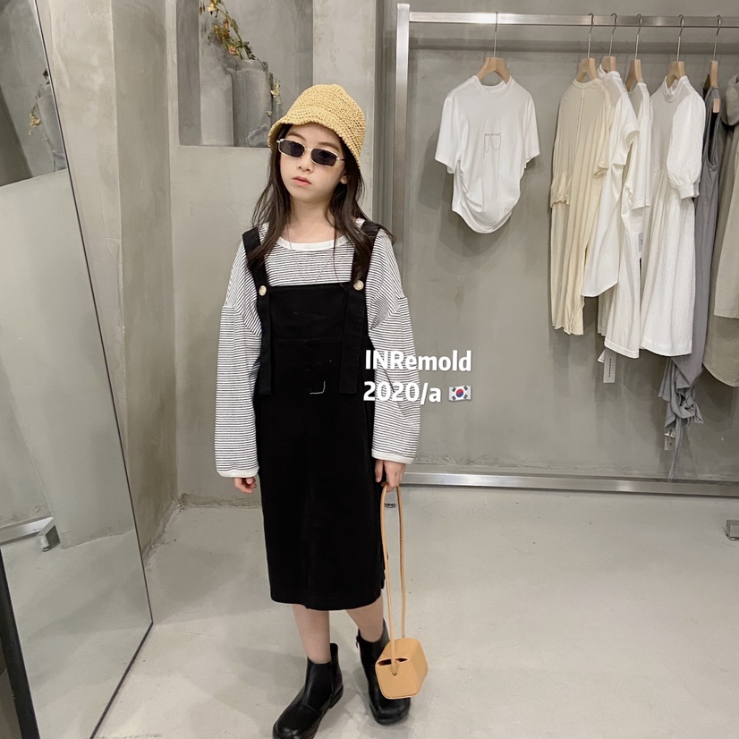 棉布背带群细节图