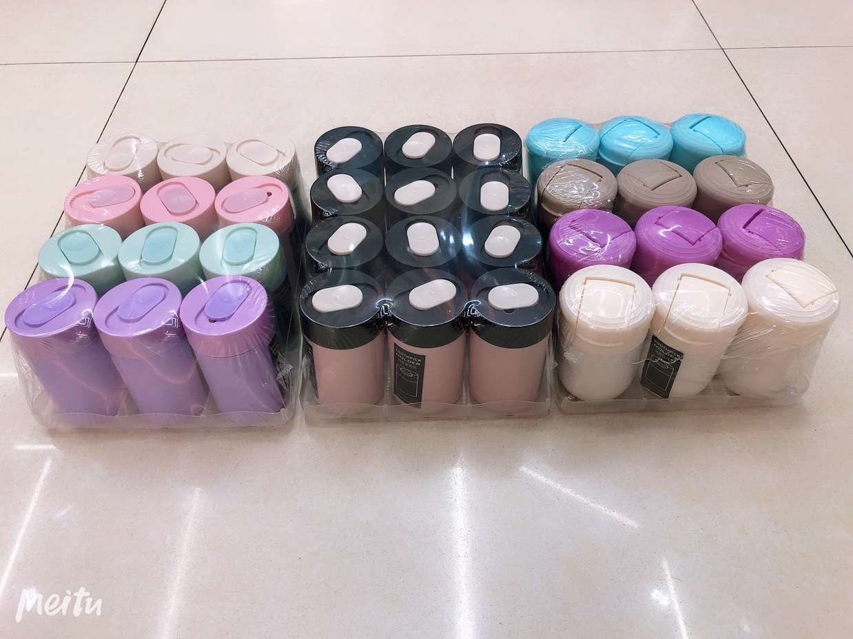 家用酒店环保牙签牙签盒天然环保300支装白底实物图