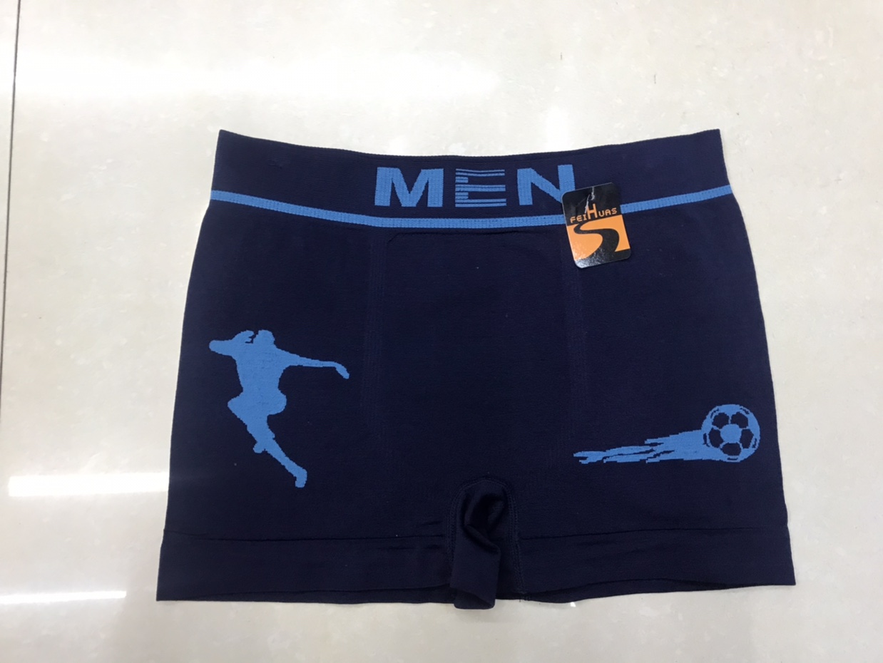 Foreign Trade Exports Men's Seamless Boxers In Stock