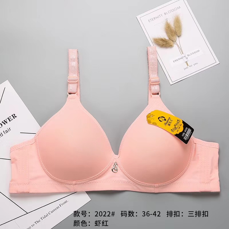 Mrs. Han 2022 Comfort Bra For Middle-Aged And Elderly Mothers Smooth And Seamless Plus-Size Underwear Application Scenario