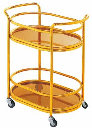 C-4长圆形酒水车