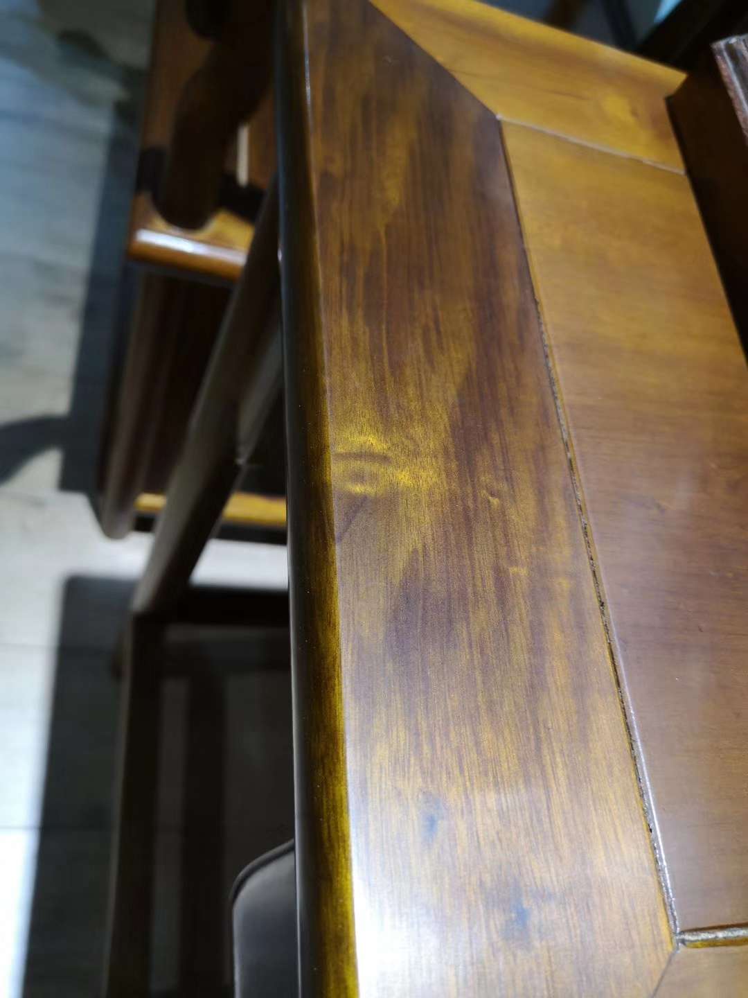 中式经典家具——皇宫椅三件套天圆地方的代表详情4